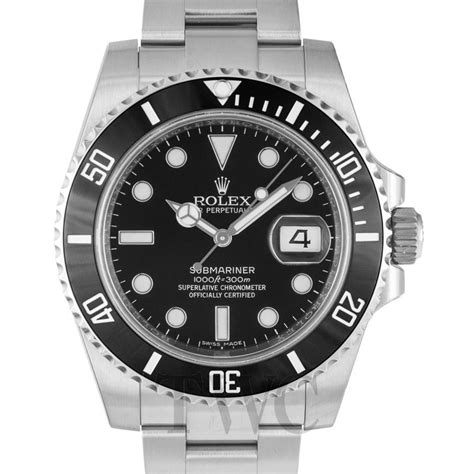 rolex silver black|rolex silver black submariner.